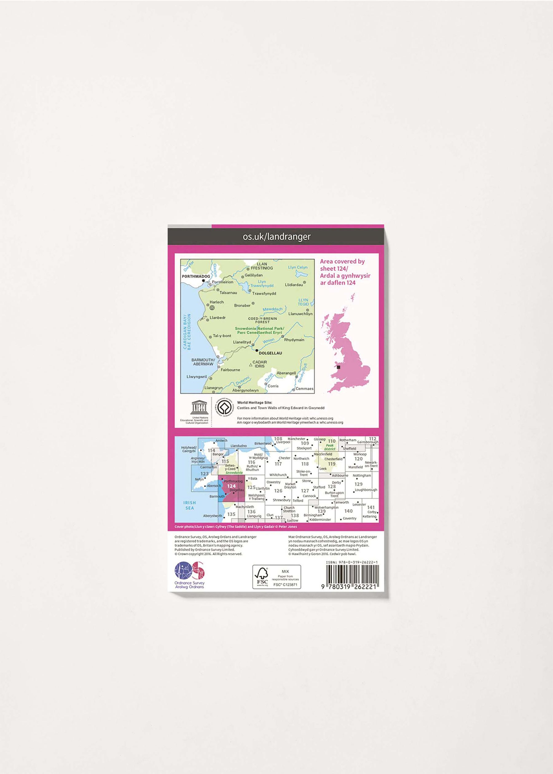 Image - 2 - Porthmadog & Dolgellau - Landranger 124 Map