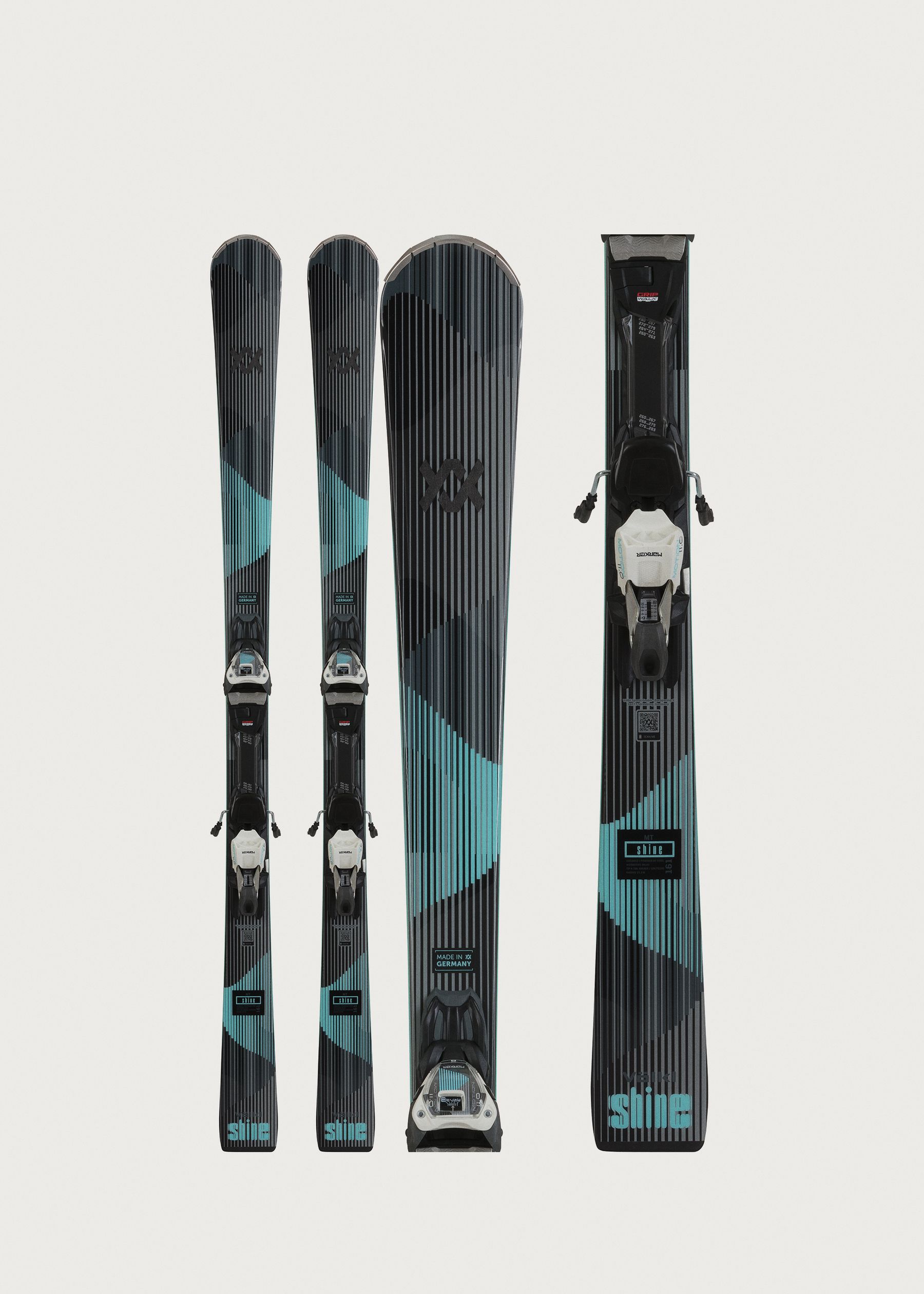 Volkl Shine MT Skis + Vmotion 10 GW Bindings