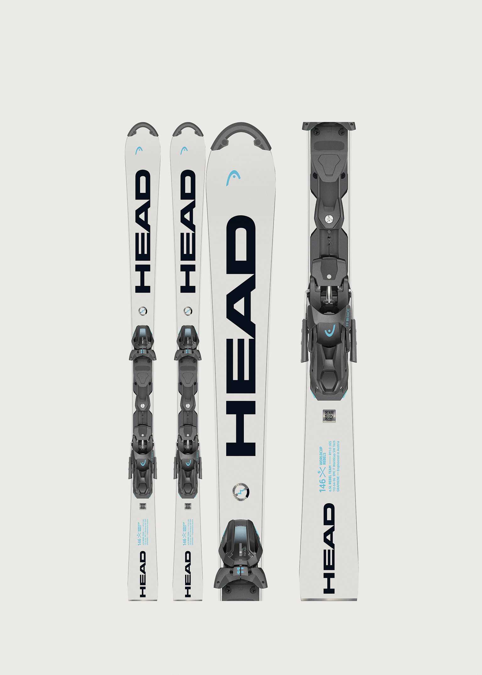 HEAD e-SL X REBEL スキー ホワイト Head Slalom ski » buy online | XSPO