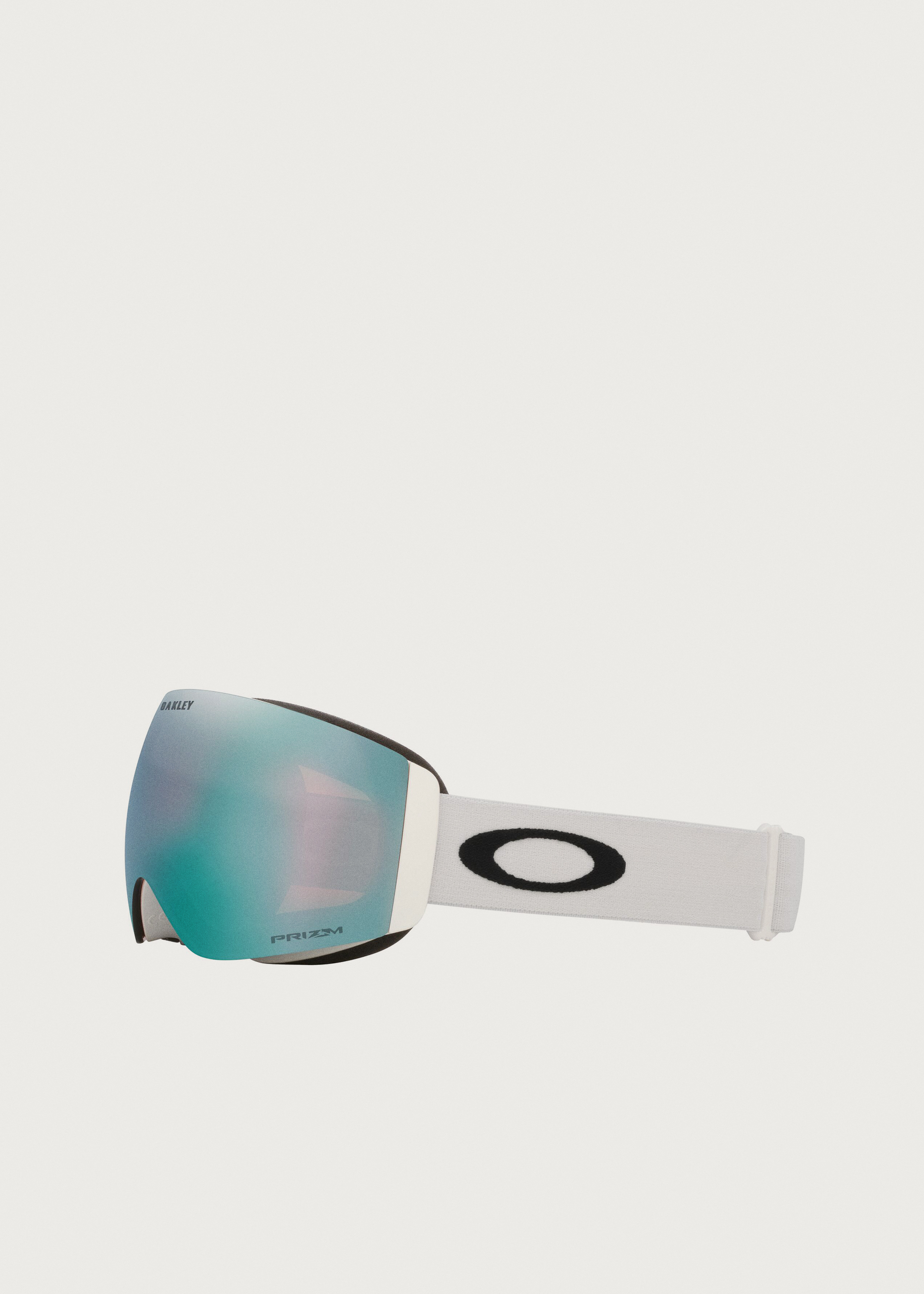 Oakley Flight Deck Pro M Matte White / Prizm Sapphire Iridium Goggles