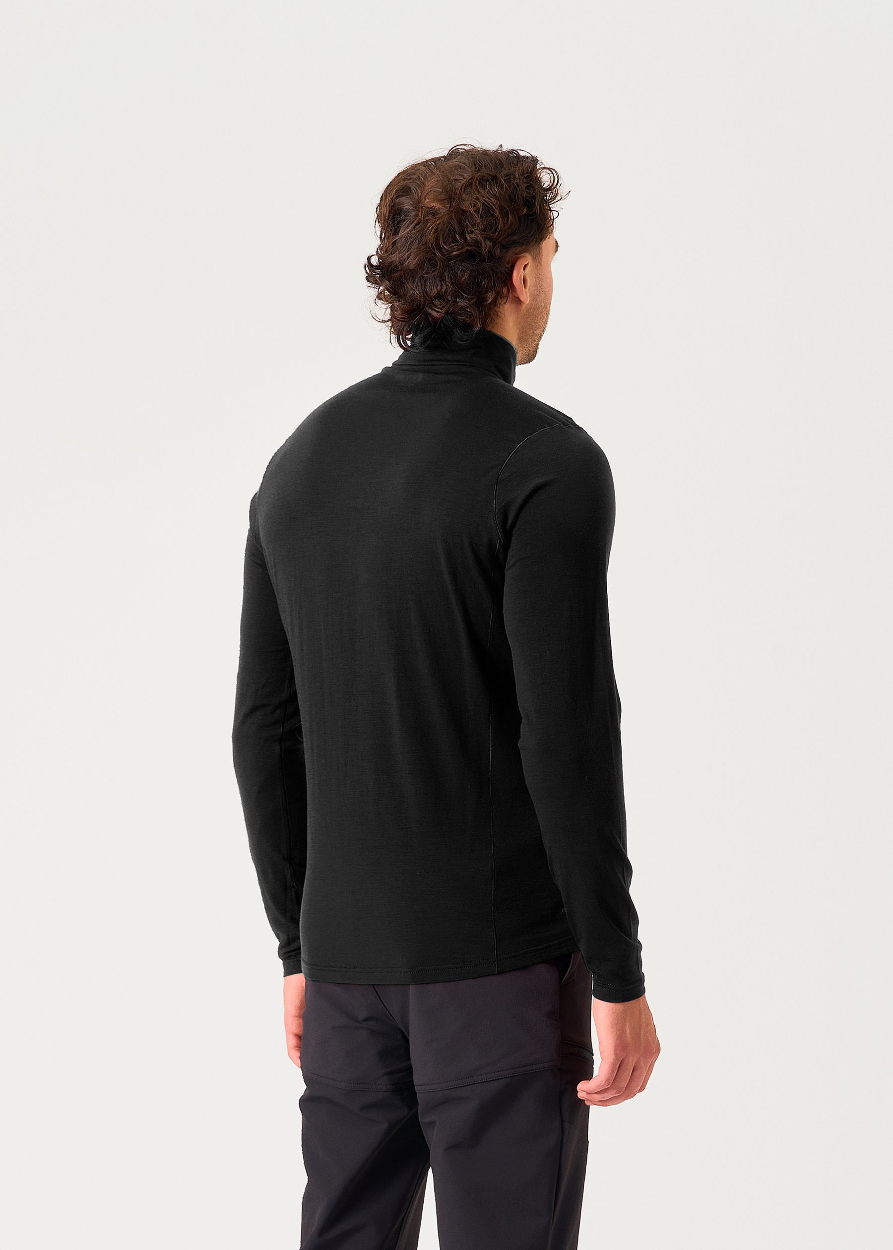 Image - 3 - Malli Long Sleeve Merino Zip T Shirt