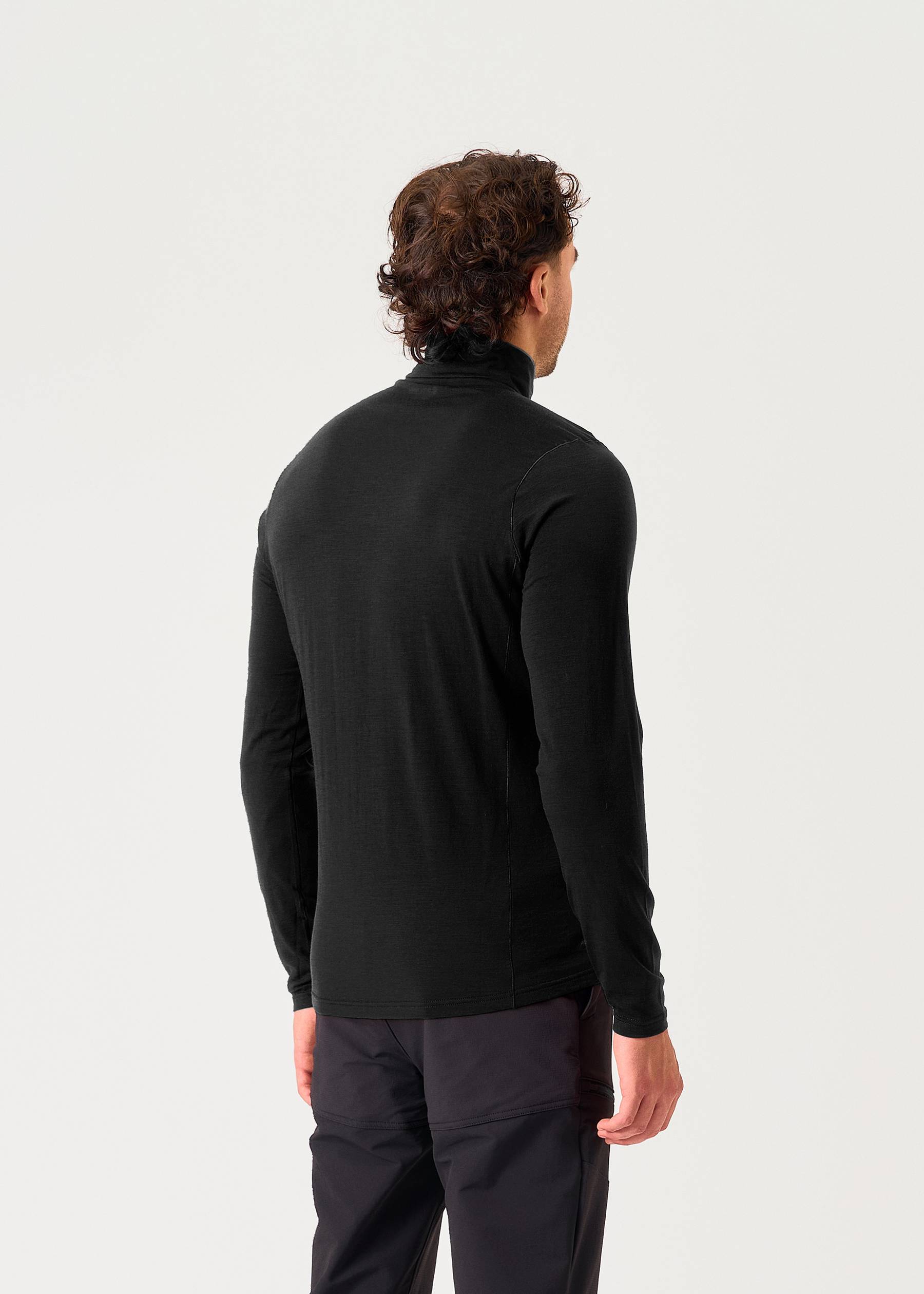 Image - 3 - Malli Long Sleeve Merino Zip T Shirt