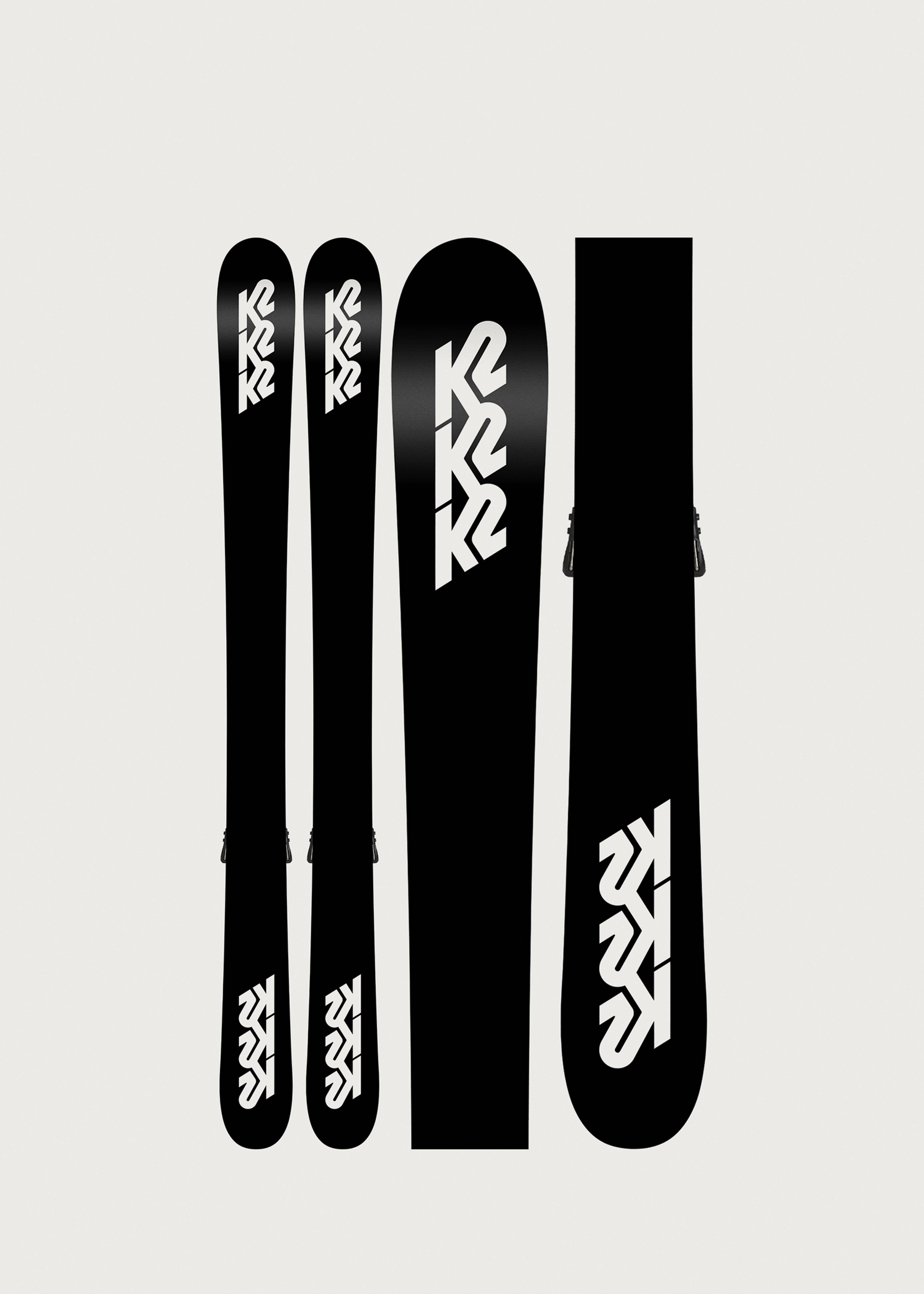 K2 Omen Jr Skis + FDT 7.0 GW Kids' Bindings