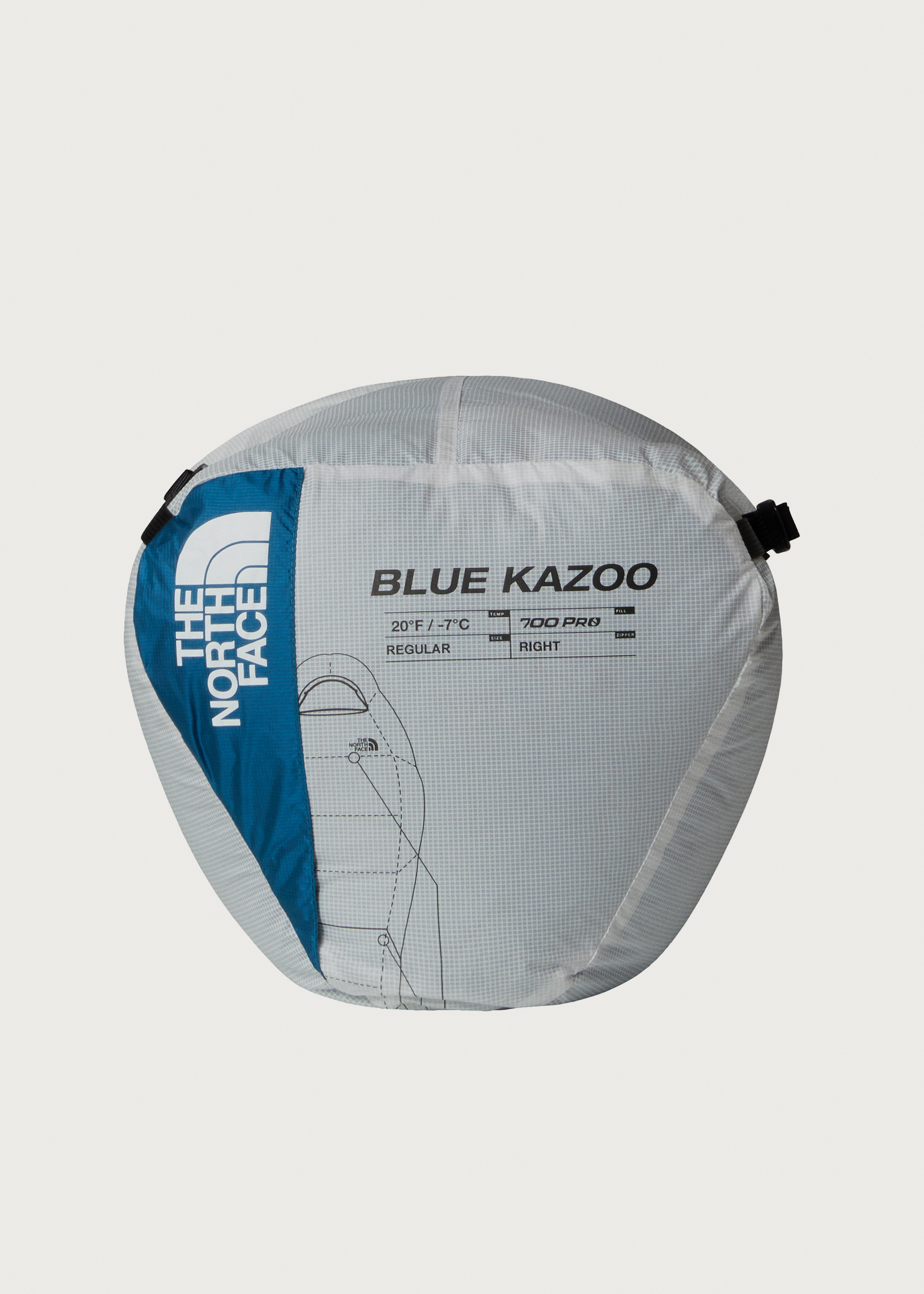 名作シュラフ THE NORTH FACE Blue Kazoo 700 Pro Blue Kazoo Sleeping