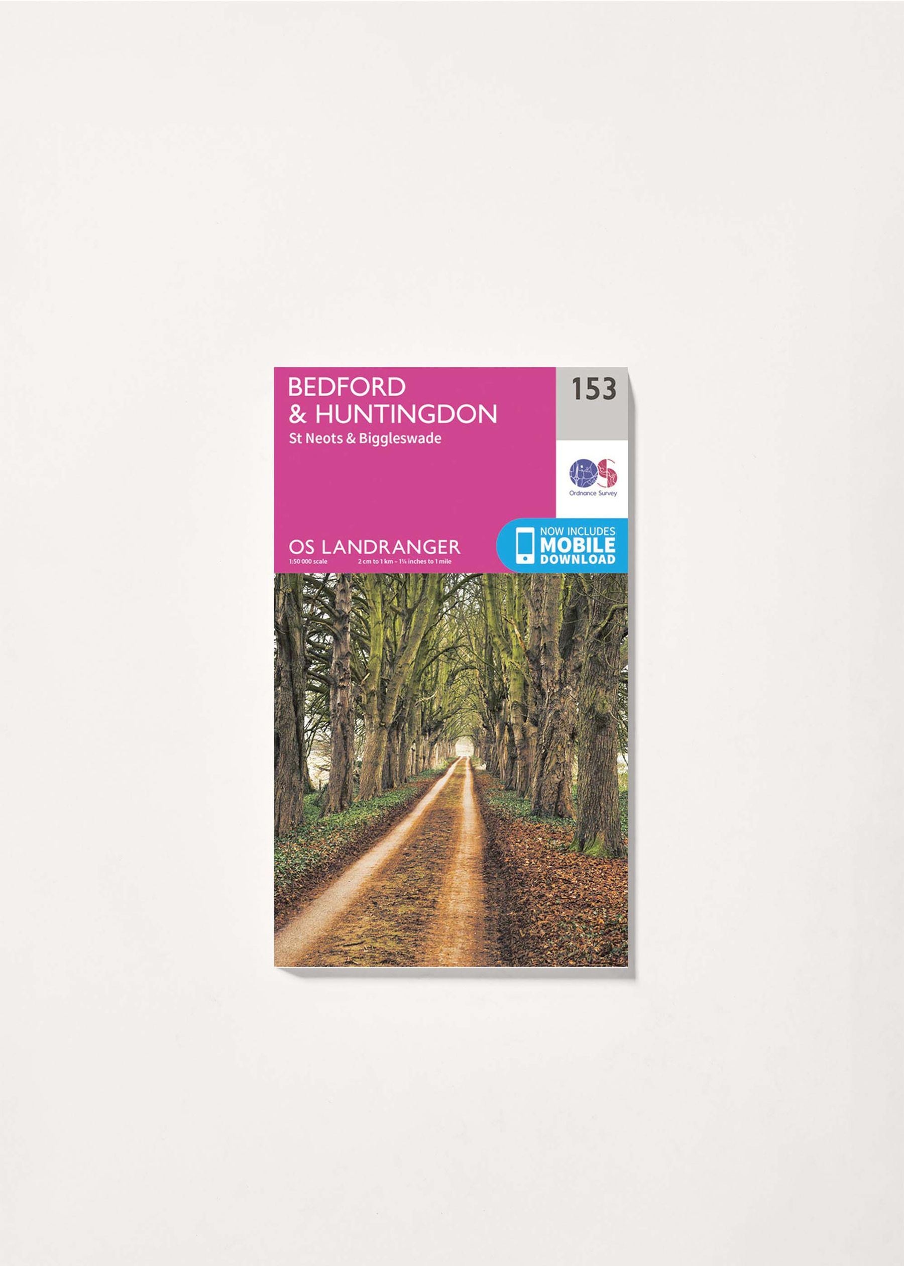 Image - 1 - Bedford, Huntingdon, St Neots & Biggleswade - Landranger 153 Map
