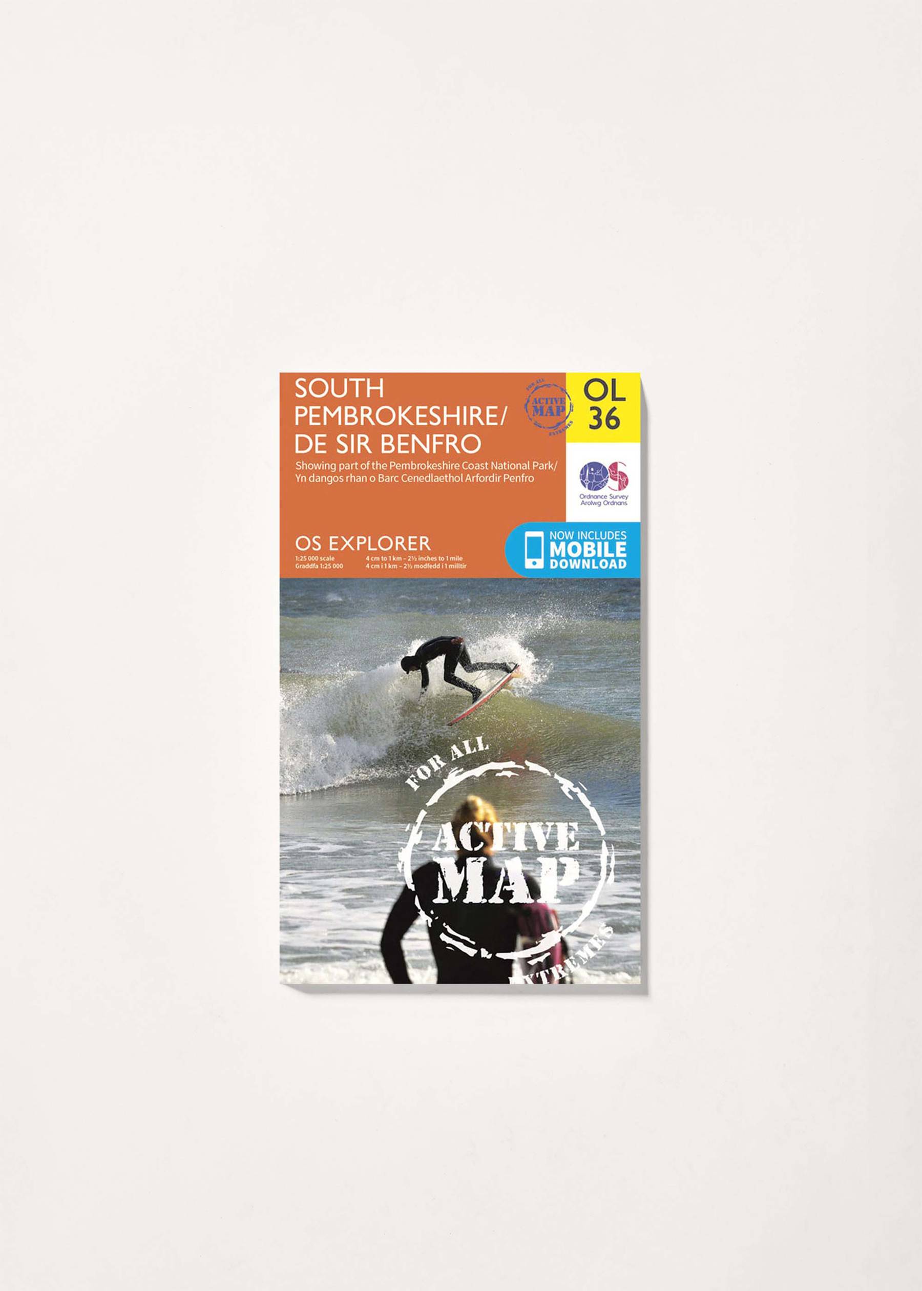 Image - 3 - South Pembrokeshire - OS Explorer Active OL36 Map