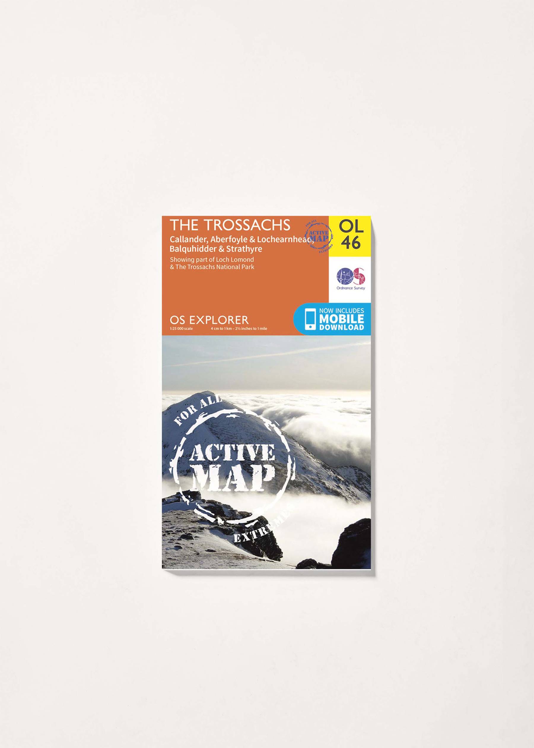 Image - 3 - The Trossachs - OS Explorer Active OL46 Map