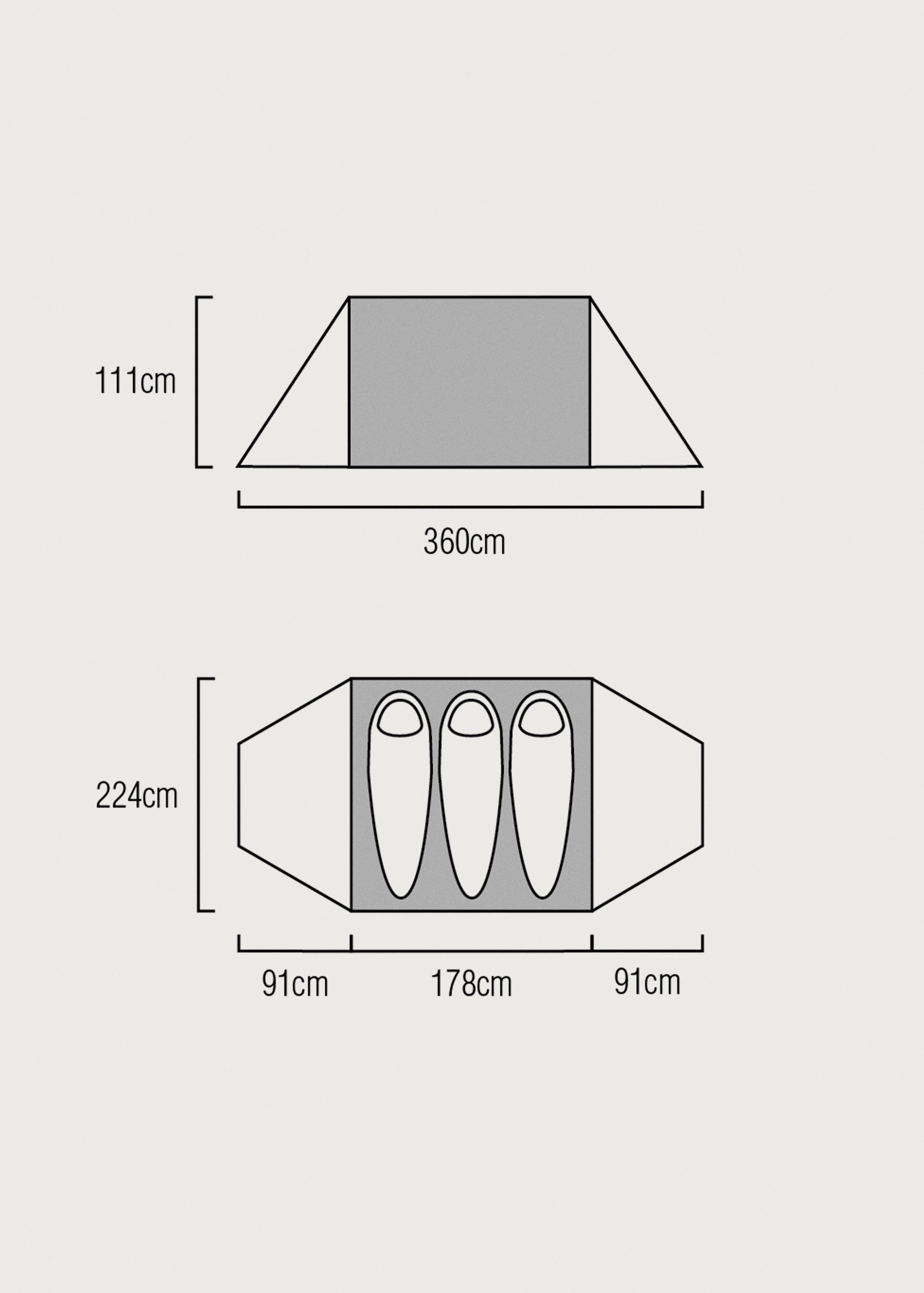 Nemo Dagger Ridge OSMO 3P Tent