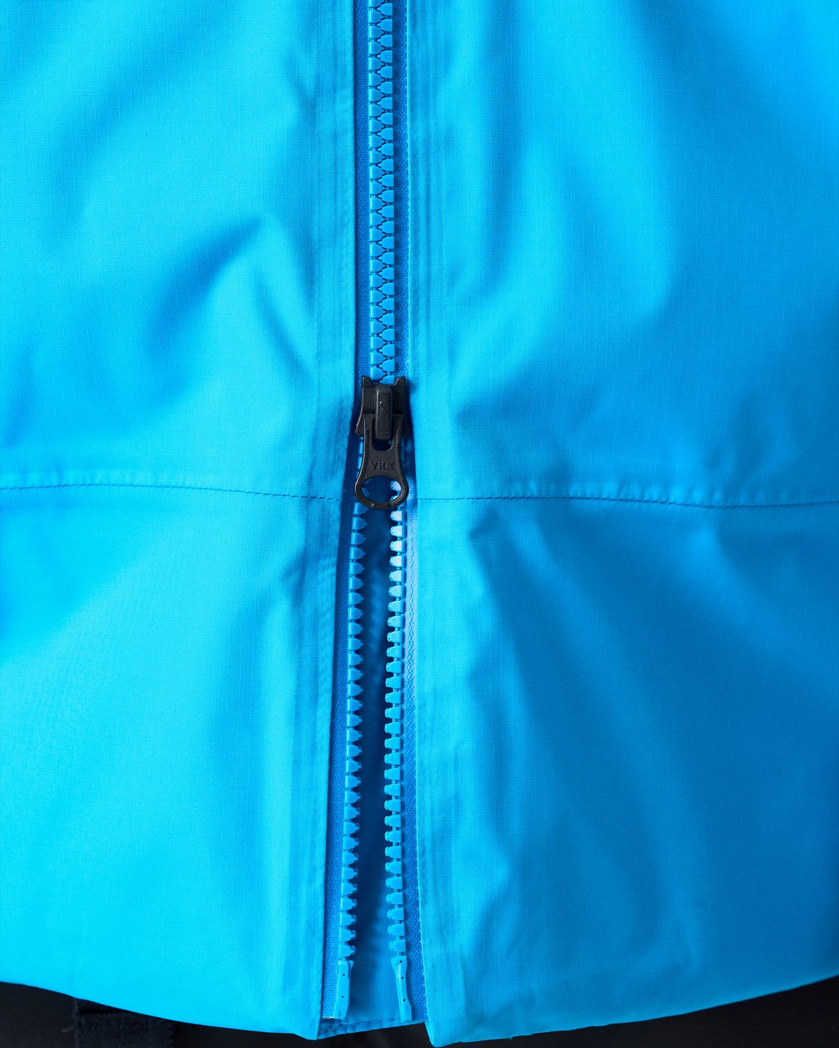 Two-way front zip