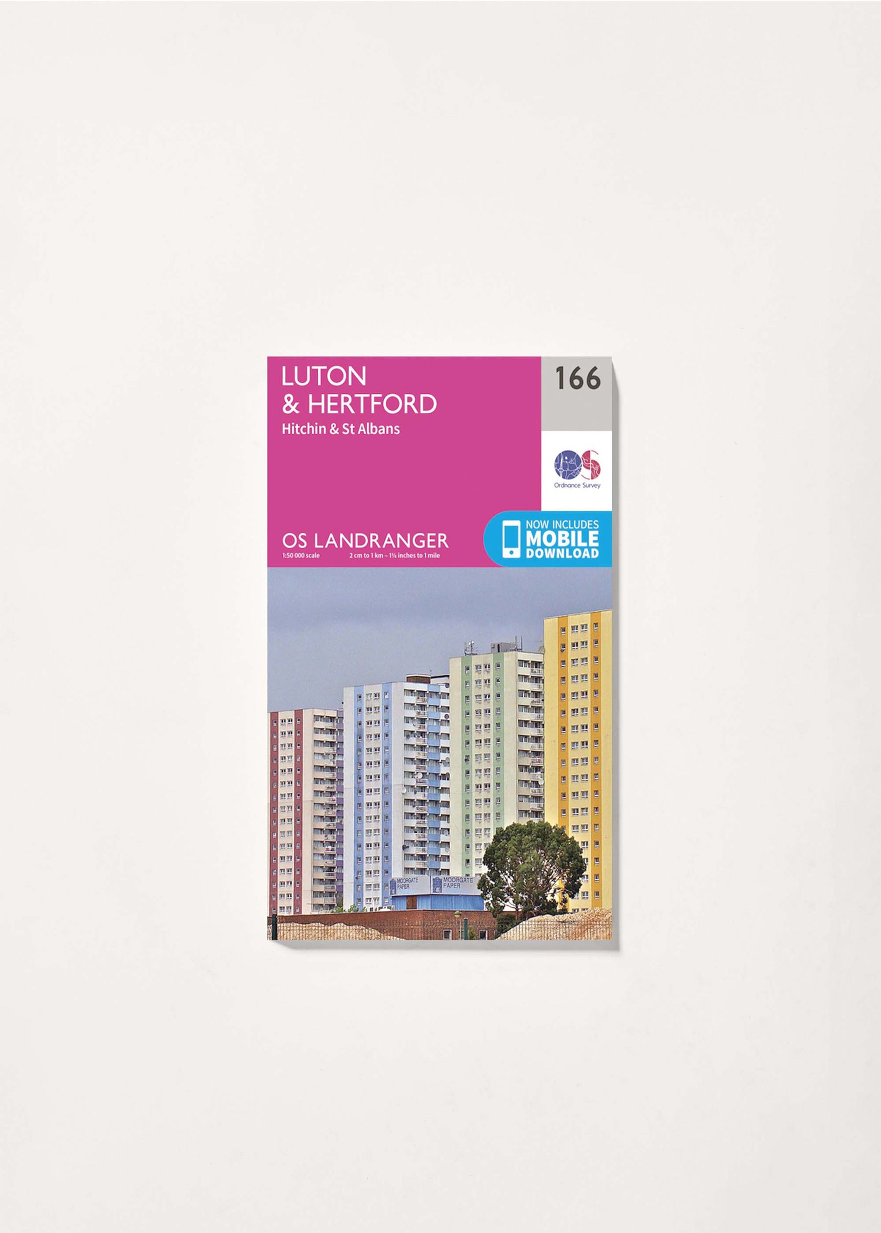 Image - 1 - Luton, Hertford, Hitchin & St Albans - Landranger 166 Map