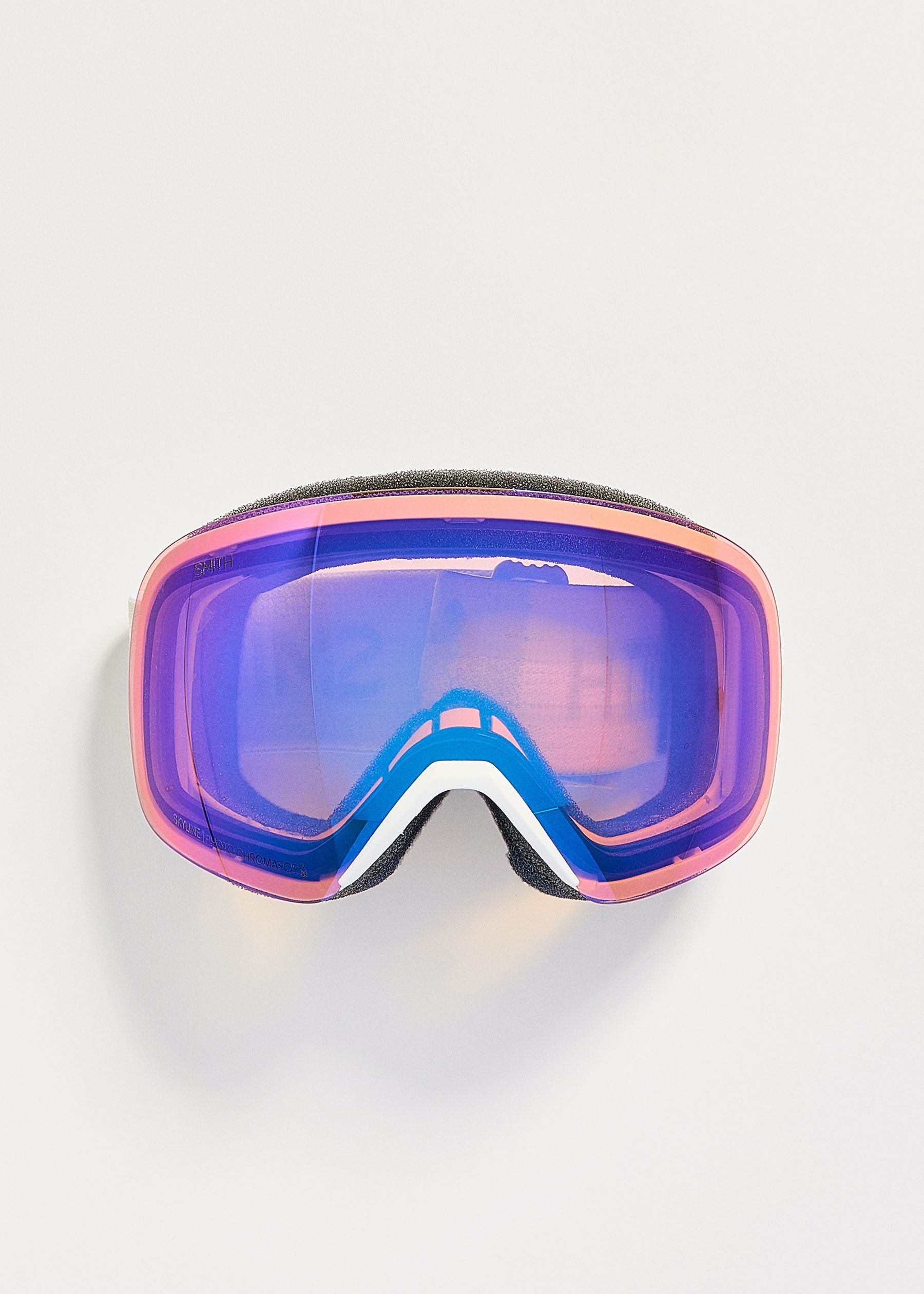 Smith Skyline White Vapor / ChromaPop Pro Photochromic Blue Mirror