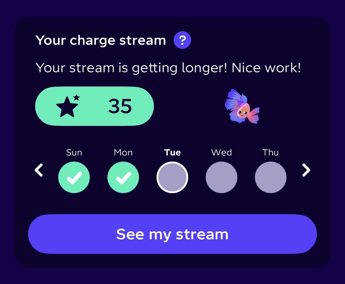 A screenshot from the Octopus Streams feature