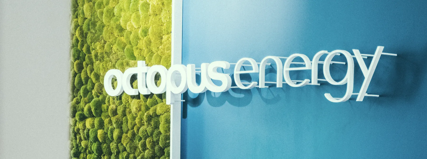Octopus Energy logo sign
