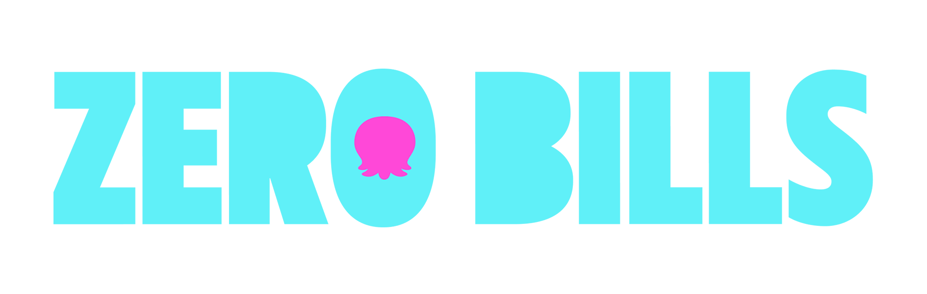 zero bills logo blue