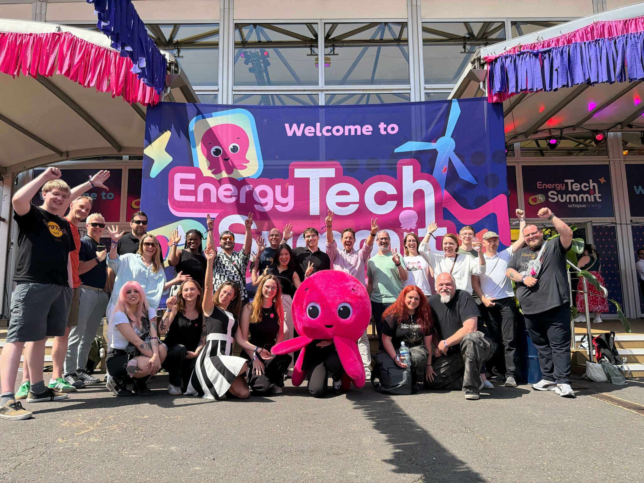 The Octopus Germany team at the Energy Tech Summit in London