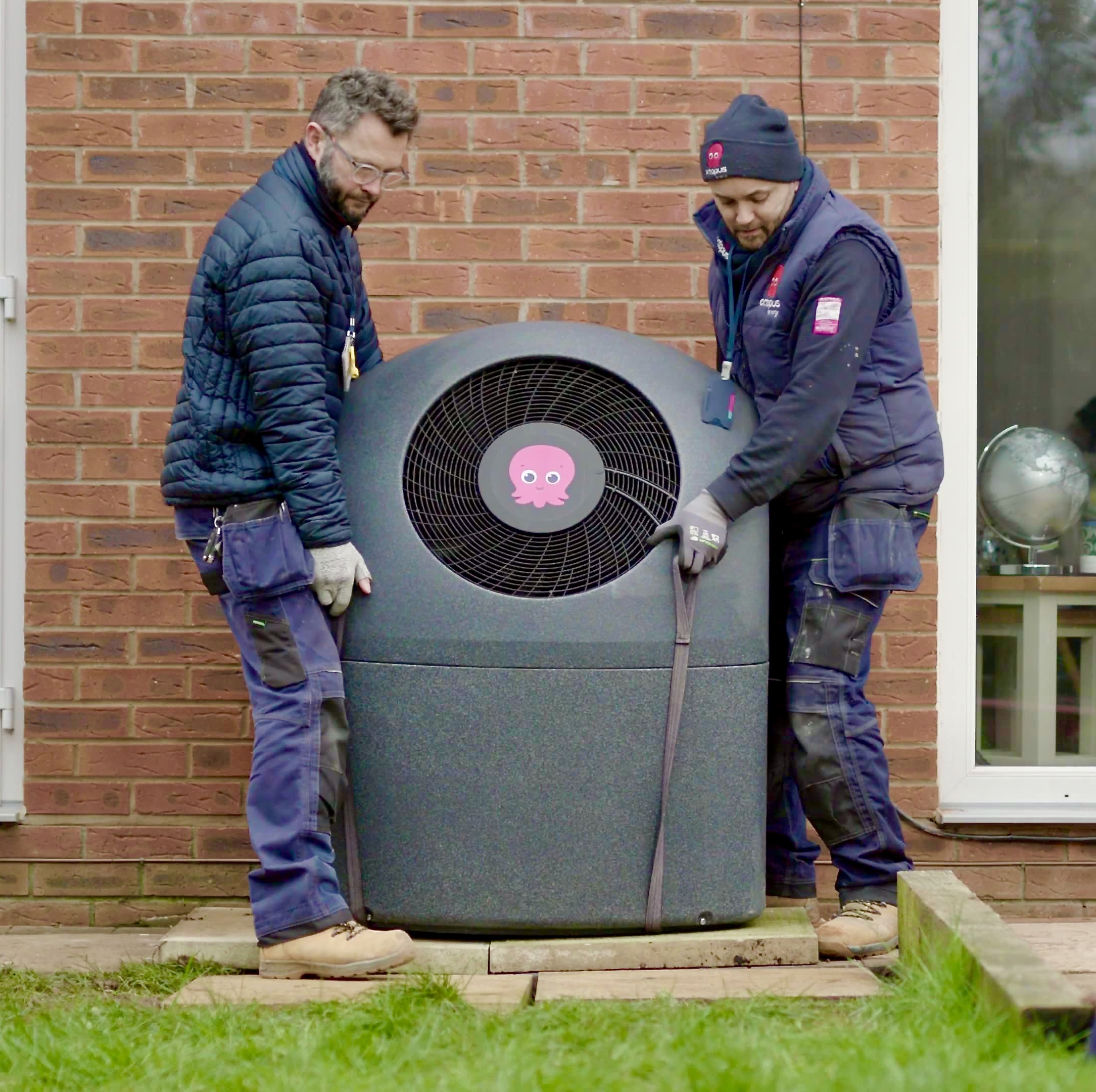 heat pump install