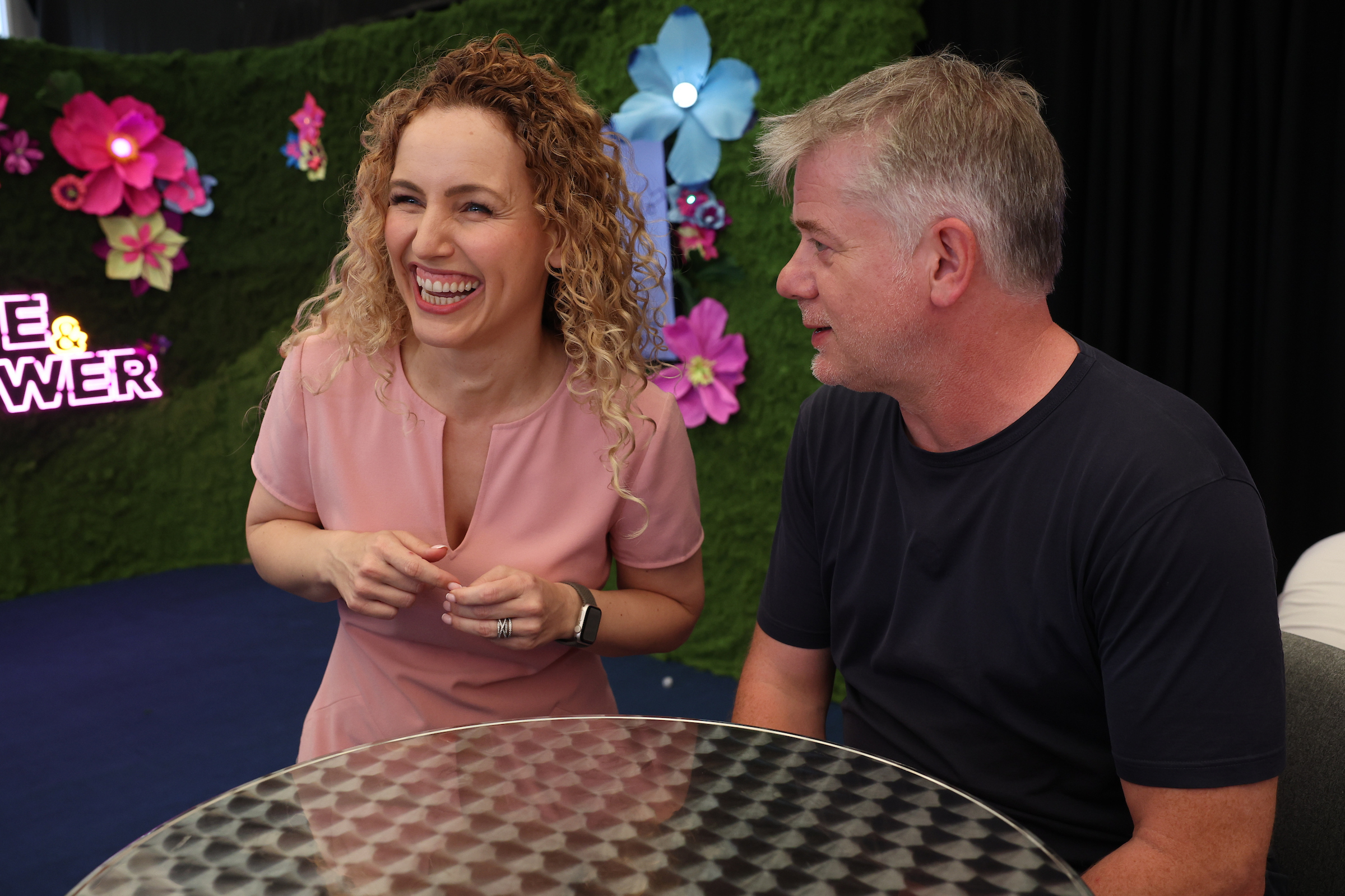 Katie White with Greg Jackson