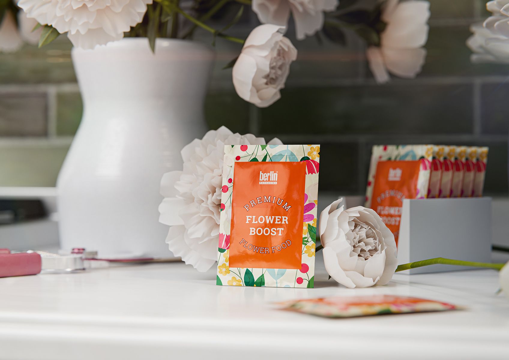 Flat Pouch Flowers