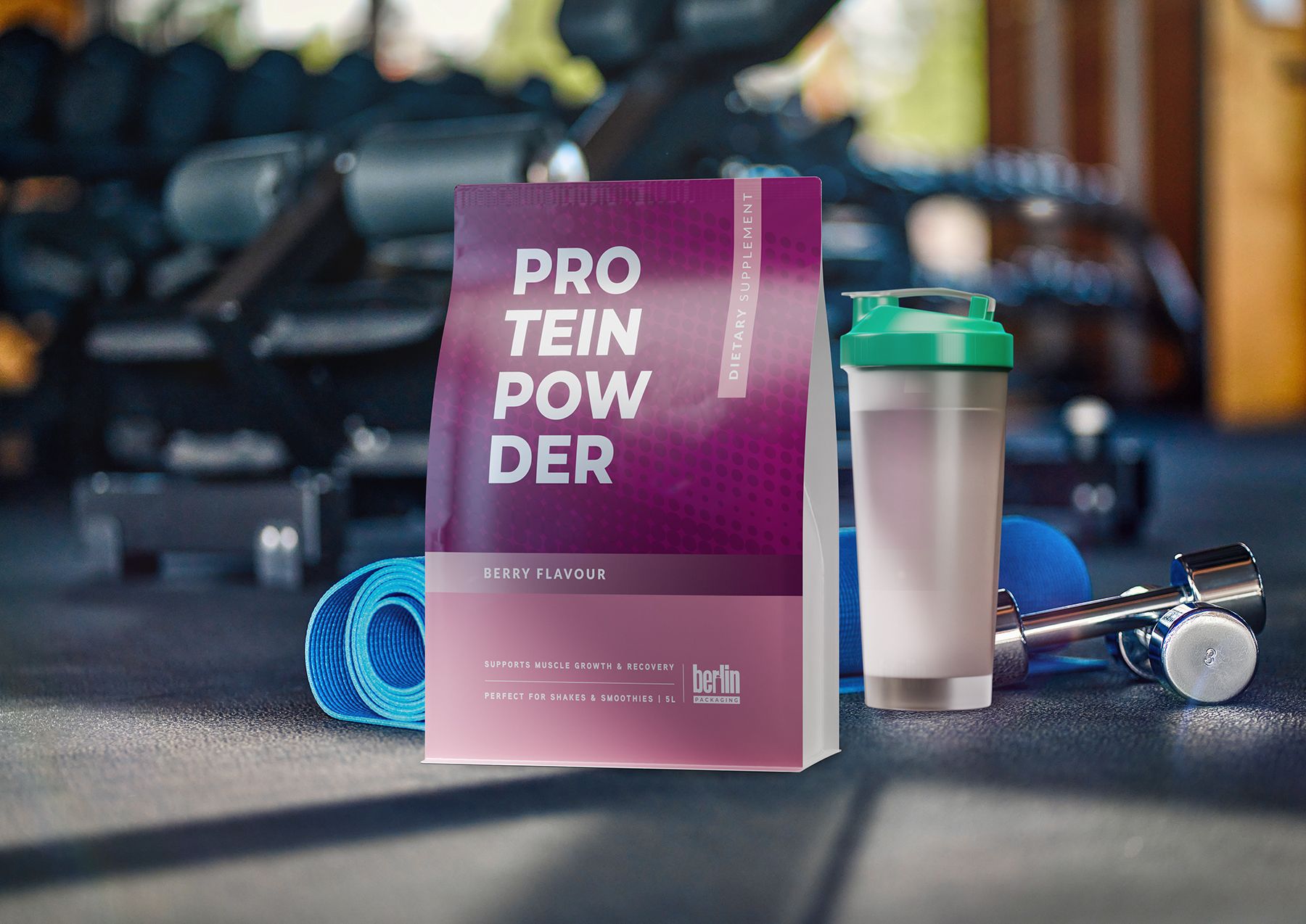 Box Pouch Protein Powder