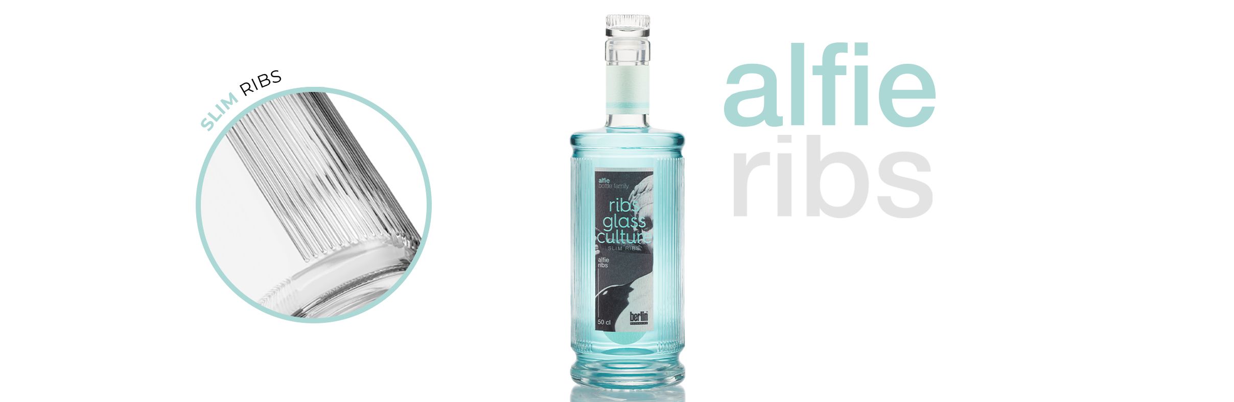 Sculpting - Ribs Glass Bottles | Berlin Packaging
