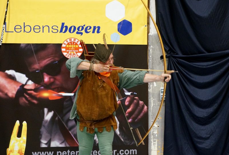 <img src="" alt="Bogenschützenturnier in Grünbach, Faschingsturnier Bogenschützen">