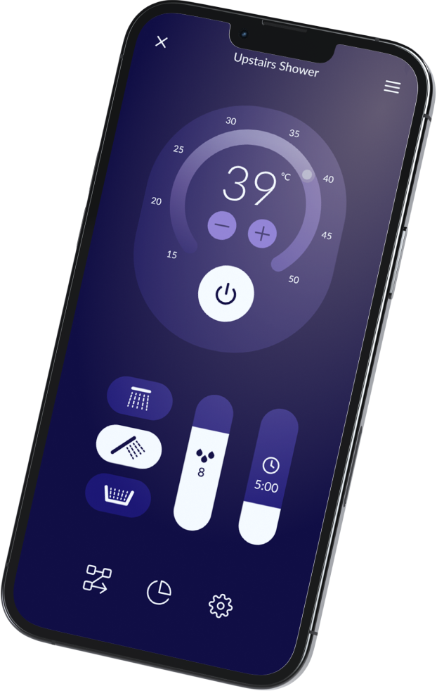 Experience the  future with our smart digital showers Image 2