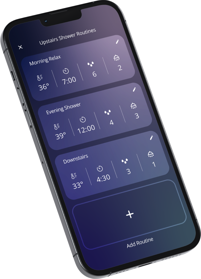 Experience the  future with our smart digital showers Image 1