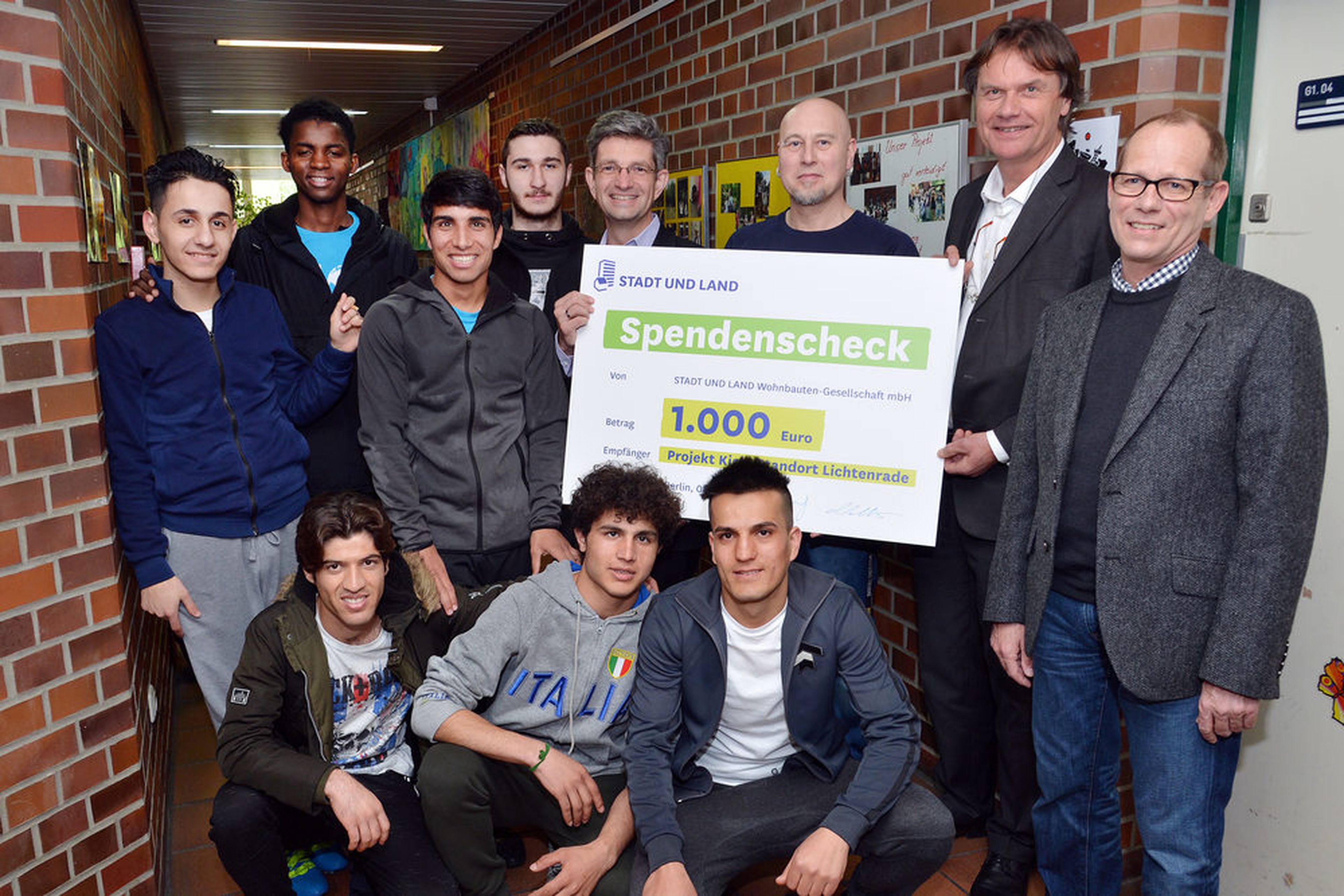 STADT UND LAND unterstützt Jugendprojekt in Lichtenrade