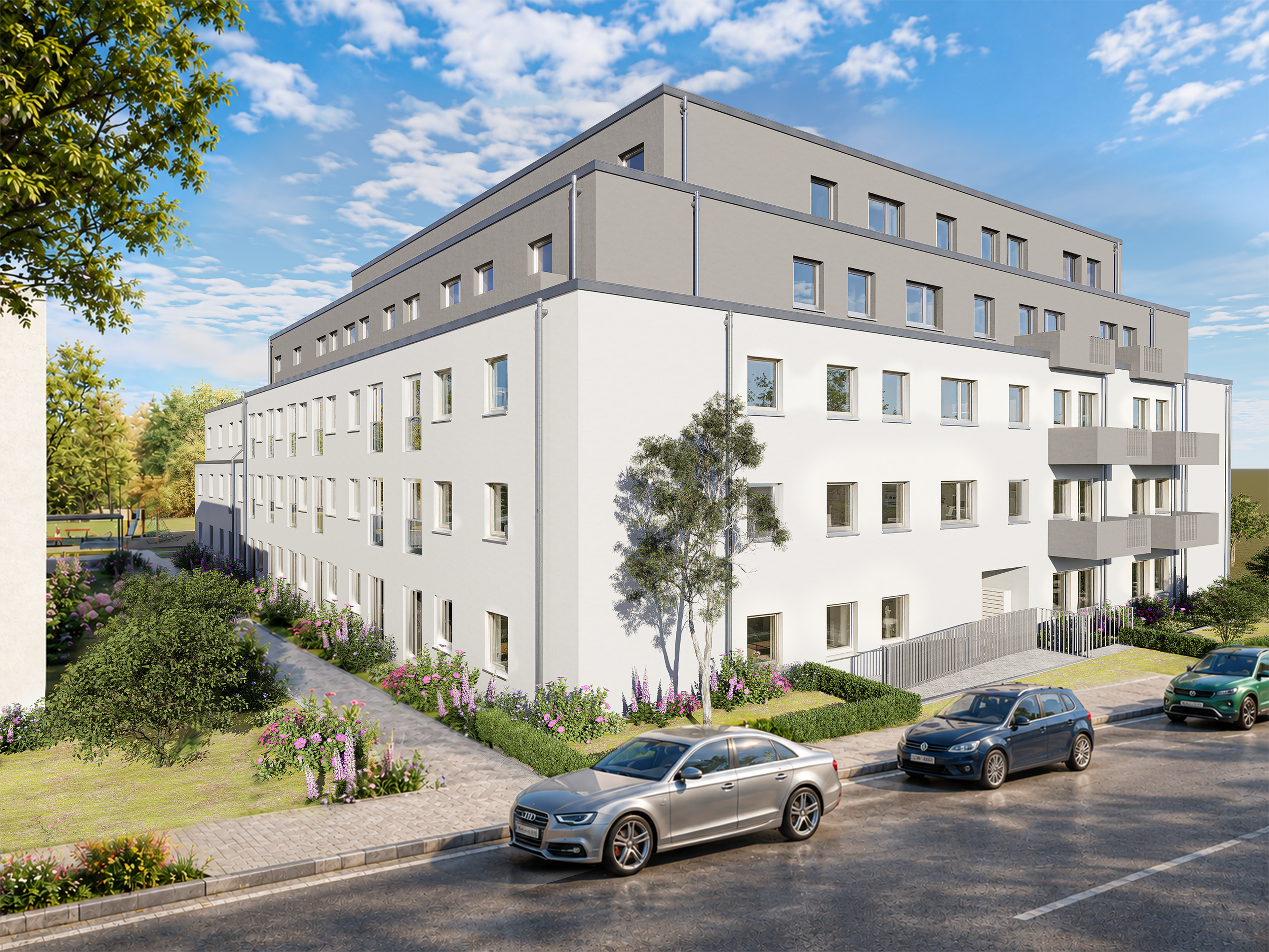 Visualisierung Neubau Semmelweisstrasse