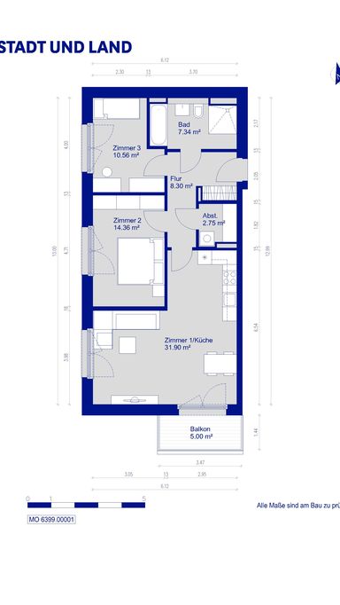 Grundriss Johanna-Tesch-Str