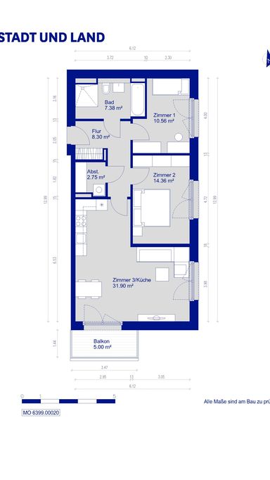 Grundriss Johanna-Tesch-Str