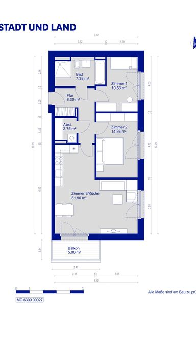 Grundriss Johanna-Tesch-Str