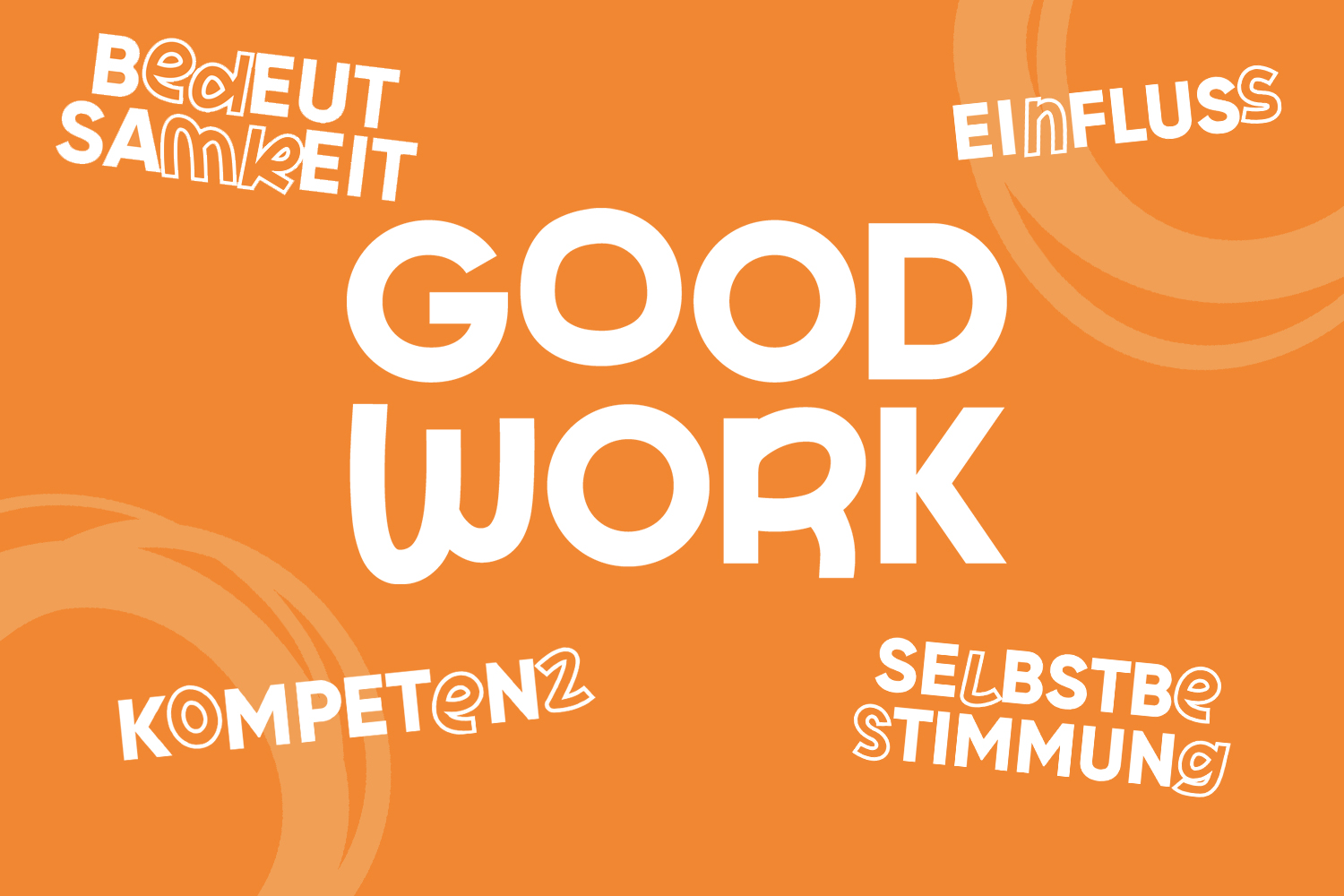 Logodarstellung Good Work 