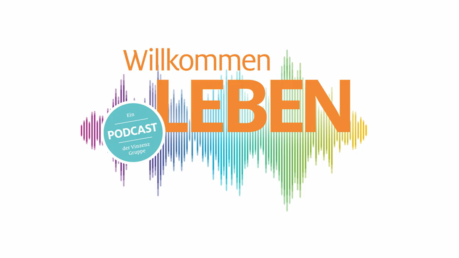 Logo des Podcast Willkommen Leben der Vinzenz Gruppe