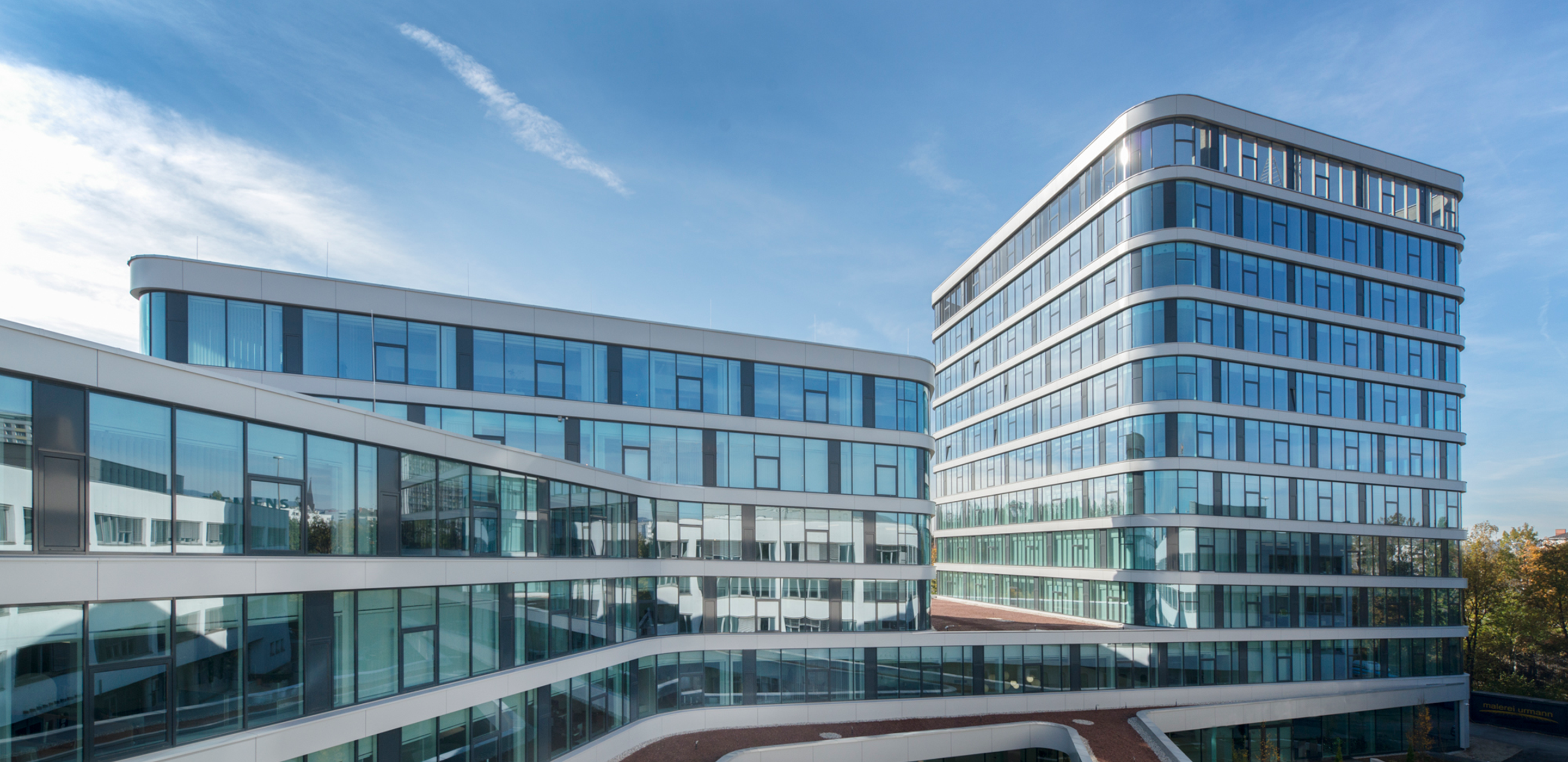 Techbase Linz Gebäudekomplex