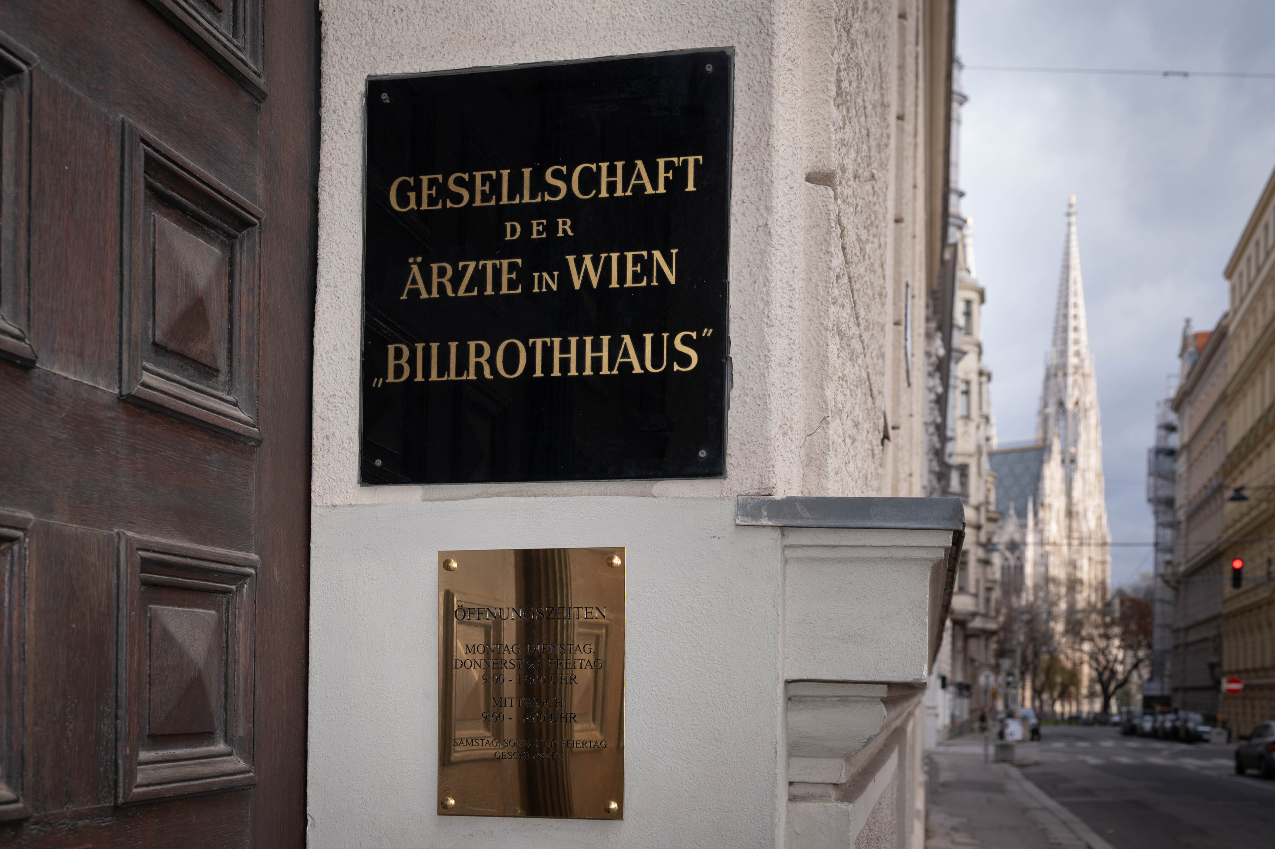 Billrothhaus Eingang