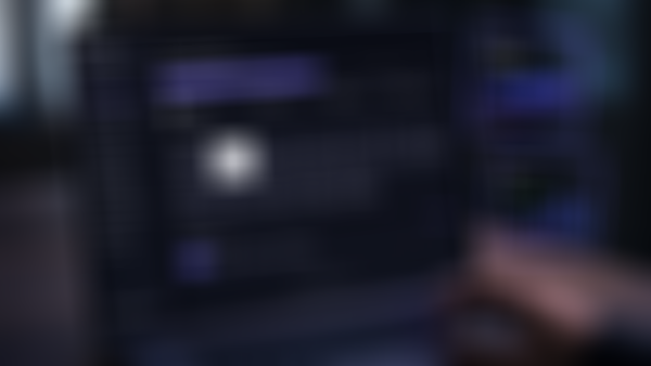 A close-up of a laptop displaying the AI8 Platform Content & Creation interface in dark mode. The screen shows a content generation workflow with channel selection, content type options, and navigation on the left. Two translucent holographic analytics cards float beside the laptop, visualizing token usage and campaign performance with subtle purple glassmorphism effects, creating a modern, futuristic AI workspace.