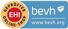 Logos der Handelsverbände EHI und bevh aus der Unternehmenshistorie von UDO BÄR