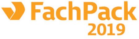 Logo der FachPack Messe 2019 mit Beteiligung von UDO BÄR