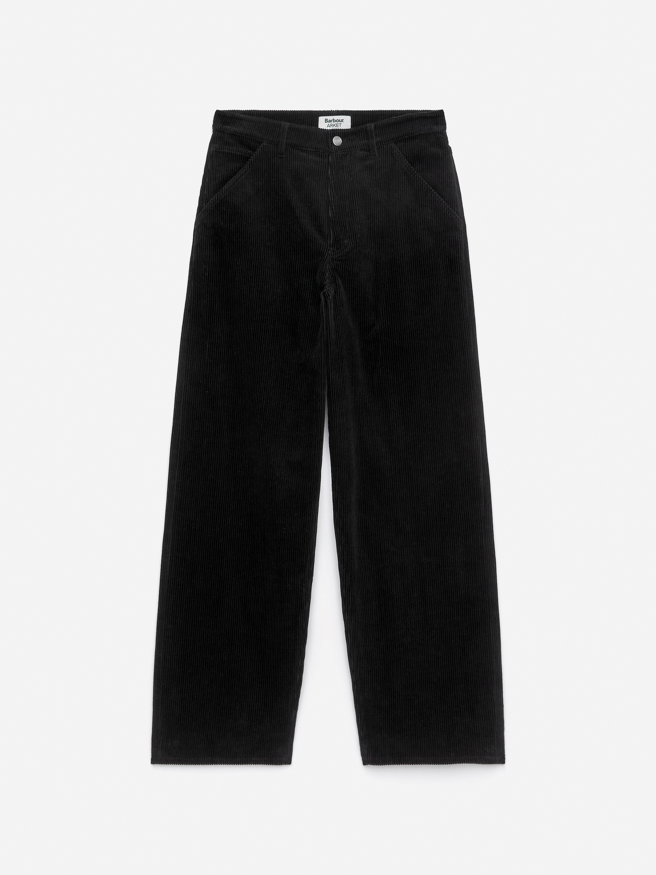 Zip-Detail Trousers – Black – Women – ARKET EU