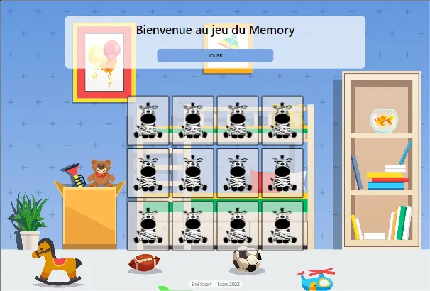 Image de l'écran de jeu Memory Game