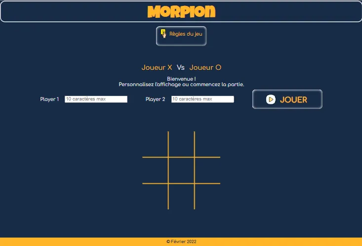 Image de l'écran de jeu