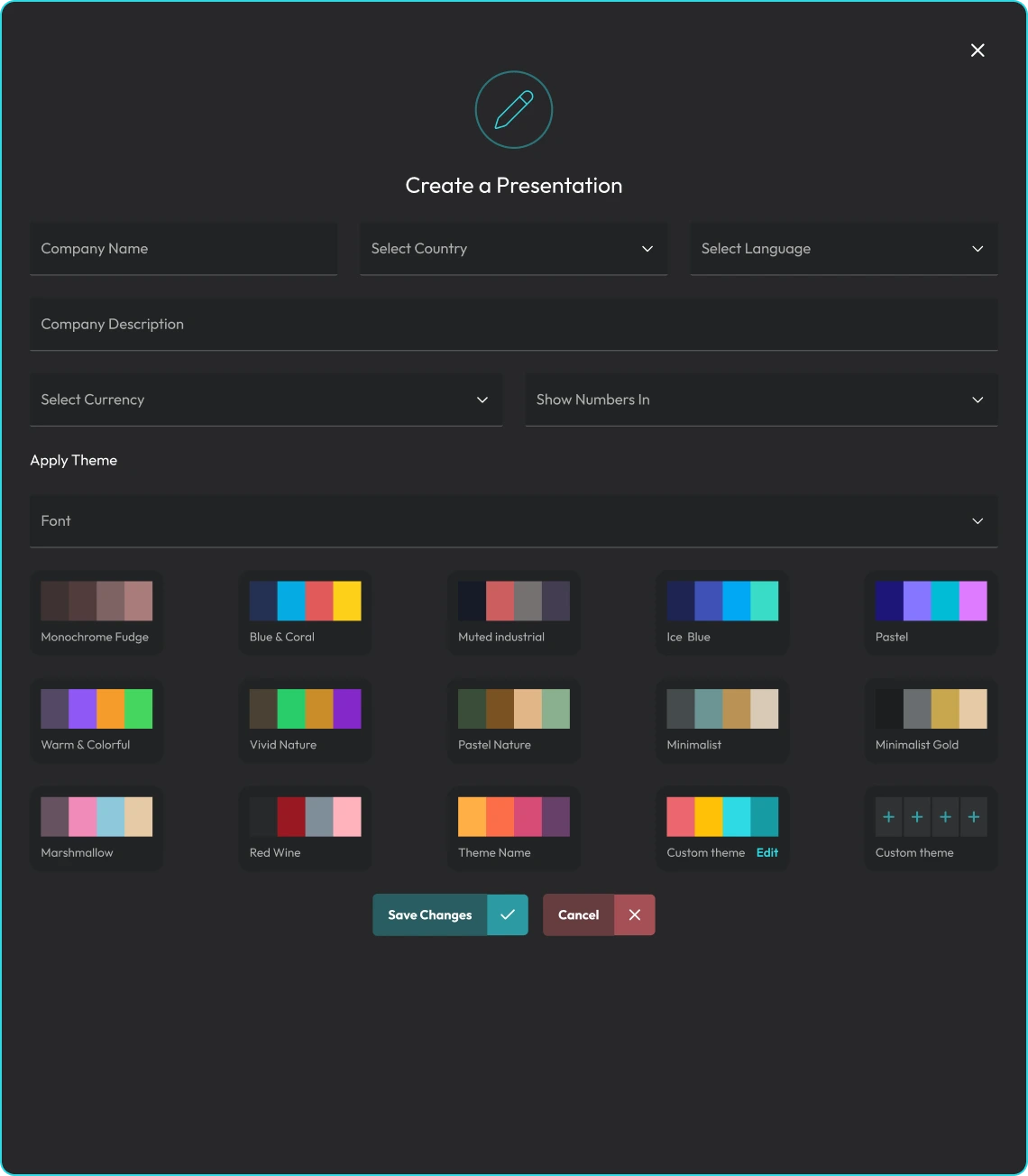 Create Presentation