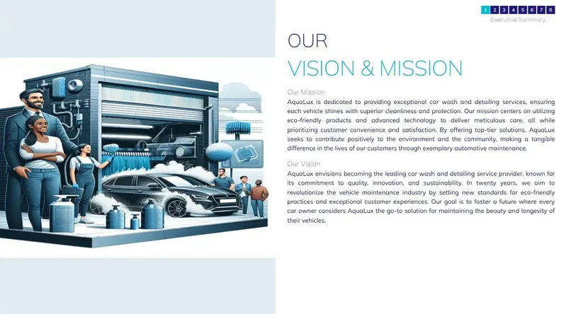 Car Wash Business Plan Example