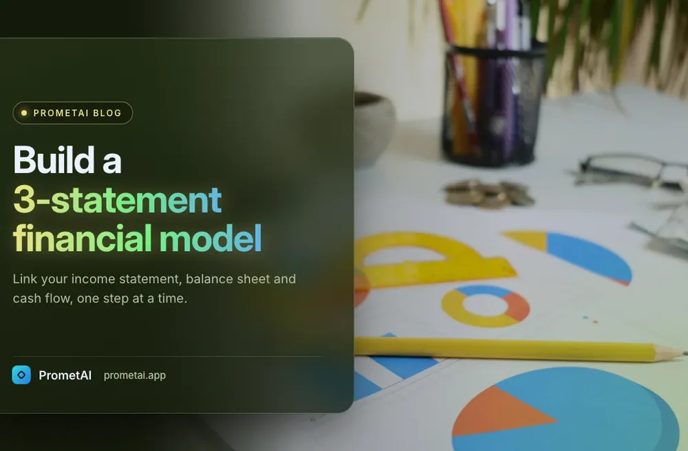 How to Build a 3-Statement Financial Model for a Startup (Step-by-Step)
