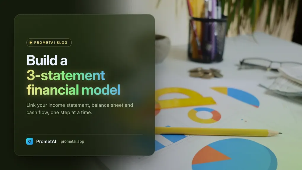 How to Build a 3-Statement Financial Model for a Startup (Step-by-Step)