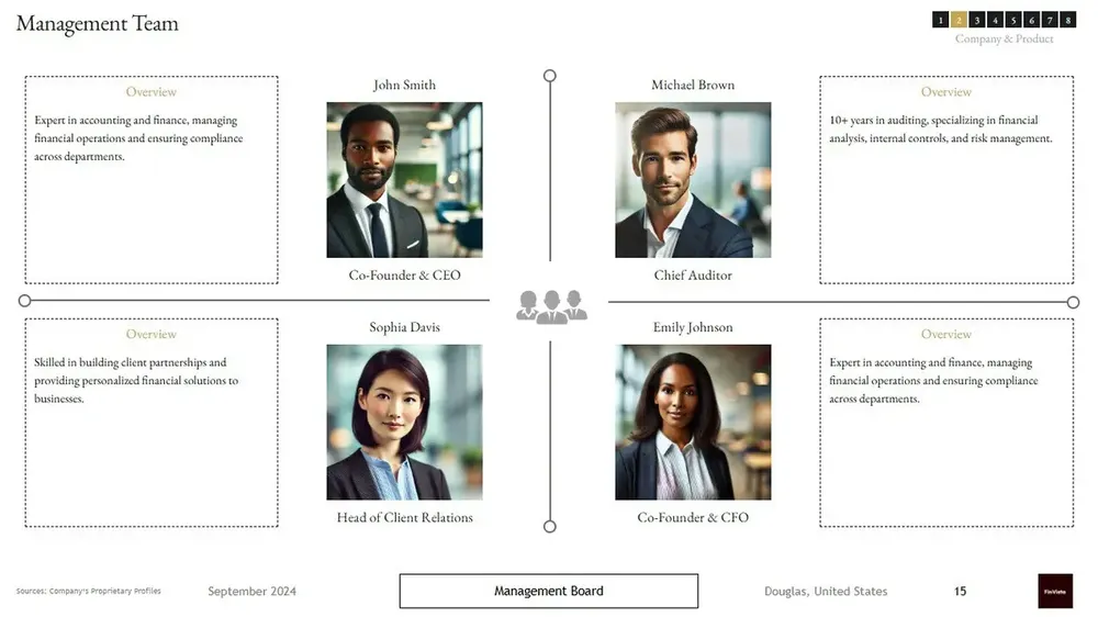 accounting firm business plan team