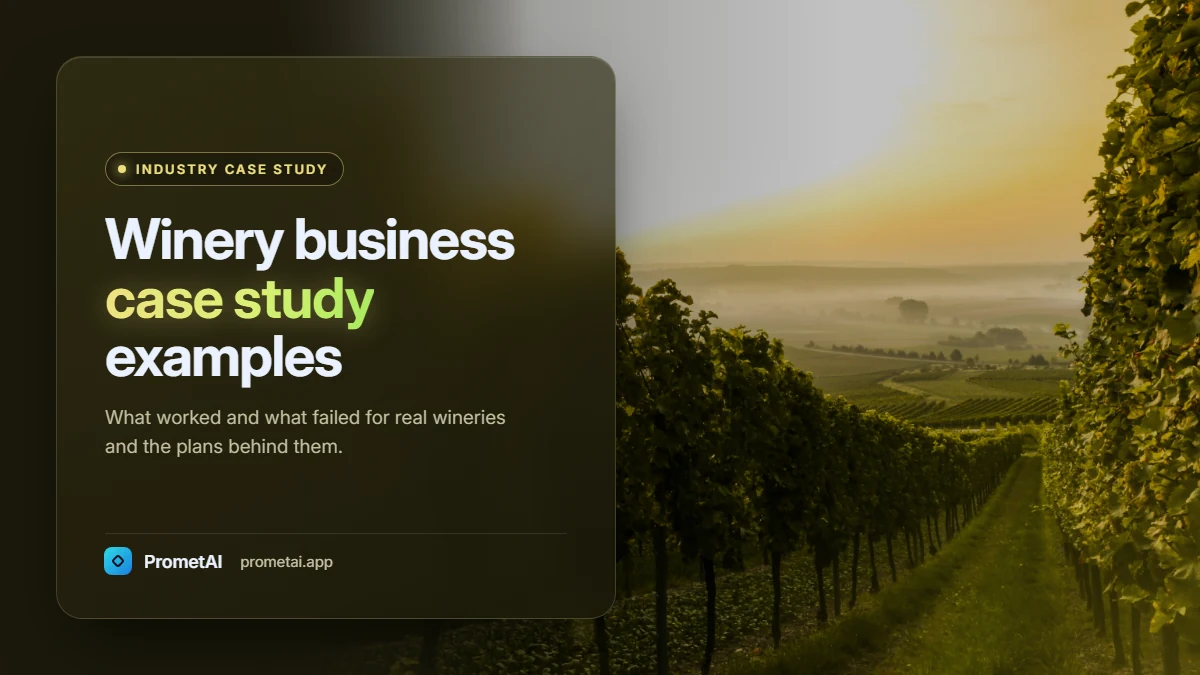 Winery Case Study Examples