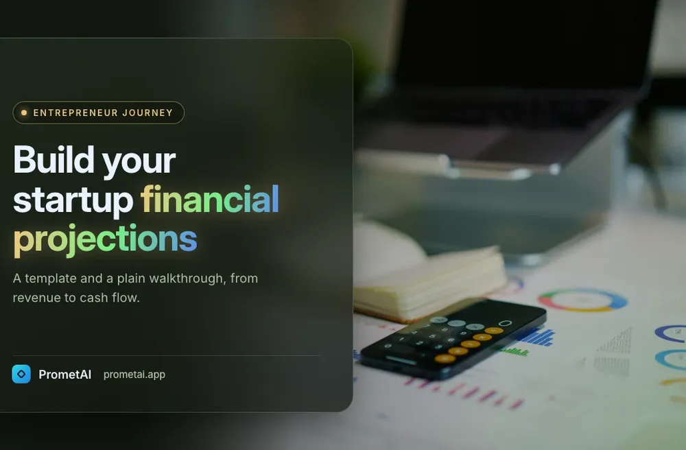 How to Build Startup Financial Projections: Template and Step-by-Step Walkthrough