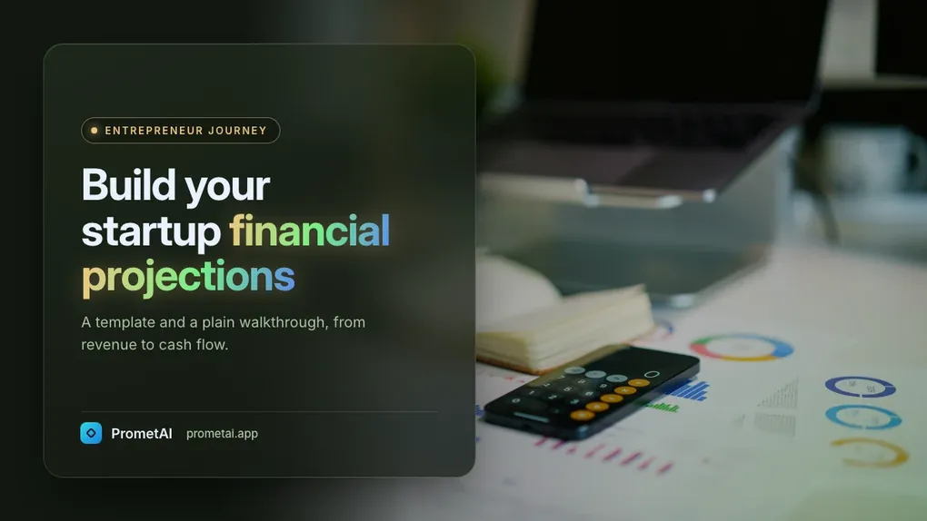 How to Build Startup Financial Projections: Template and Step-by-Step Walkthrough